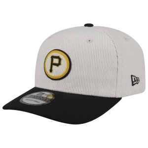 New Era Pirates 9Seventy Cord Loyal Cap - Adult - White/Black