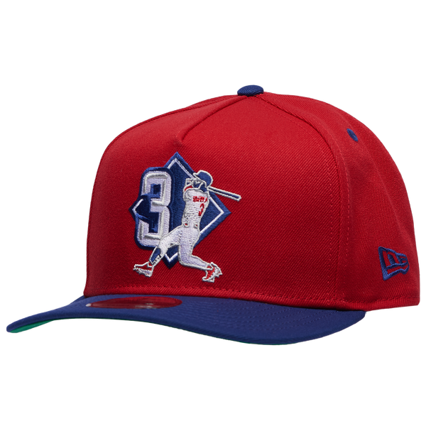 New Era Phillies 9Fifty A-Frame Player Cap - Adult - Red/Navy