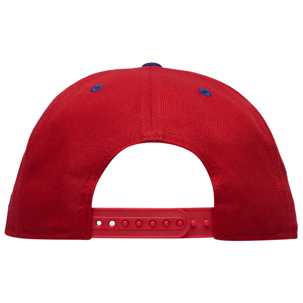 New Era Phillies 9Fifty A-Frame Player Cap - Adult - Red/Navy - Image 4