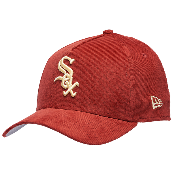New Era White Sox 9Forty A-Frame Tonal Cord Cap - Adult - Orange