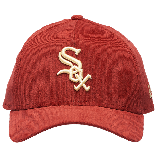 New Era White Sox 9Forty A-Frame Tonal Cord Cap - Adult - Orange - Image 2