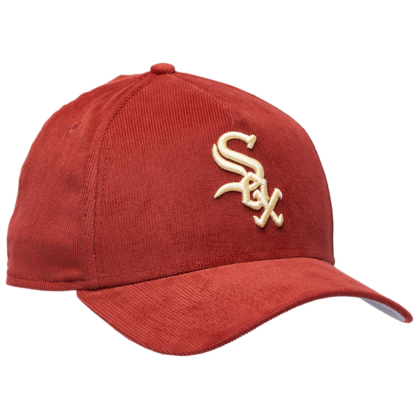 New Era White Sox 9Forty A-Frame Tonal Cord Cap - Adult - Orange - Image 3