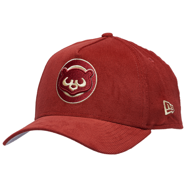 New Era Cubs 9Forty A-Frame Tonal Cord Cap - Adult - Orange