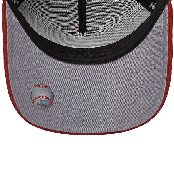 New Era Astros 9Forty A-Frame Tonal Cord Cap - Adult - Orange - Image 5