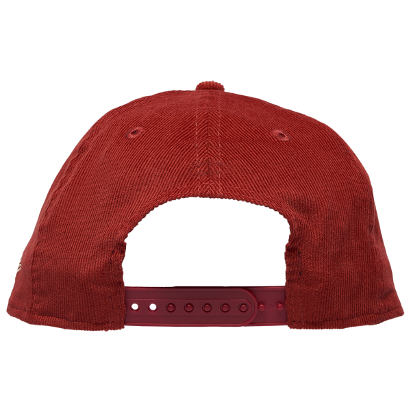 New Era Dodgers 9Forty A-Frame Tonal Cord Cap - Adult - Orange - Image 4