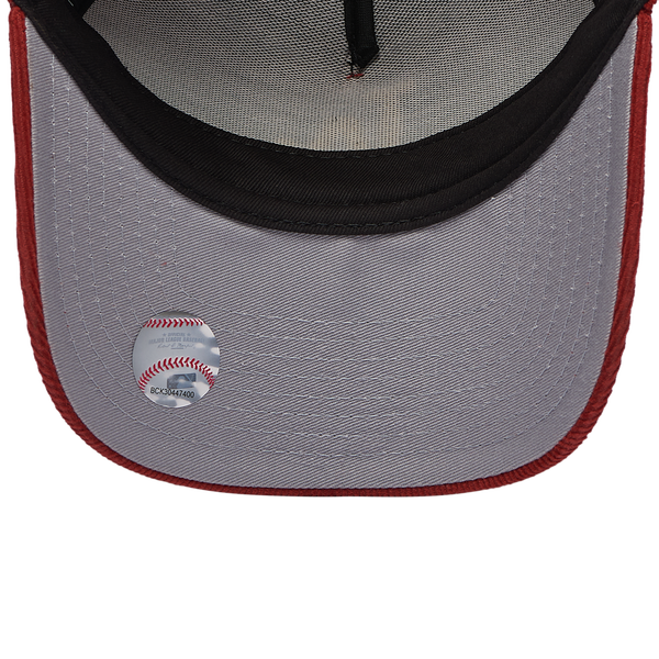 New Era Dodgers 9Forty A-Frame Tonal Cord Cap - Adult - Orange - Image 5