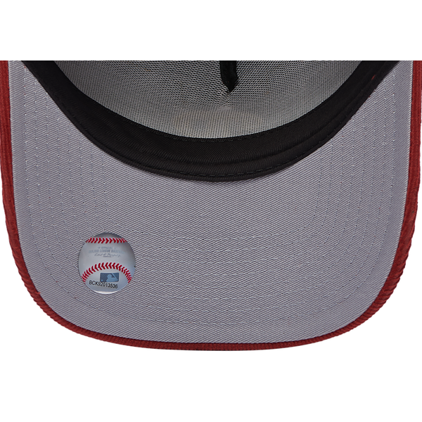 New Era Phillies 9Forty A-Frame Tonal Cord Cap - Adult - Orange - Image 5