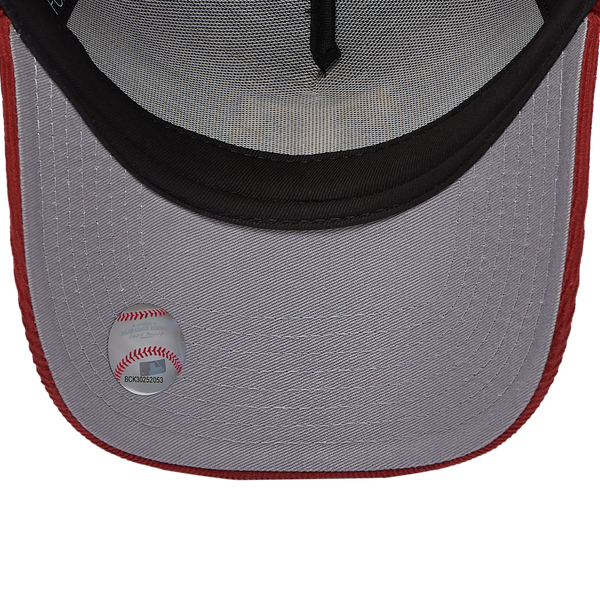 New Era Rangers 9Forty A-Frame Tonal Cord Cap - Adult - Orange - Image 5
