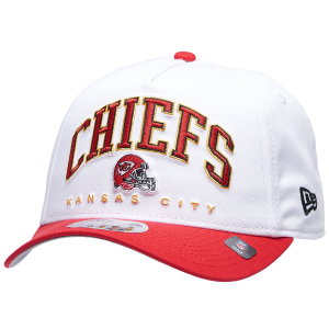 New Era Chiefs 9Forty A-Frame 2T Arch Cap - Adult - Red/White