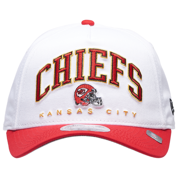 New Era Chiefs 9Forty A-Frame 2T Arch Cap - Adult - Red/White - Image 2