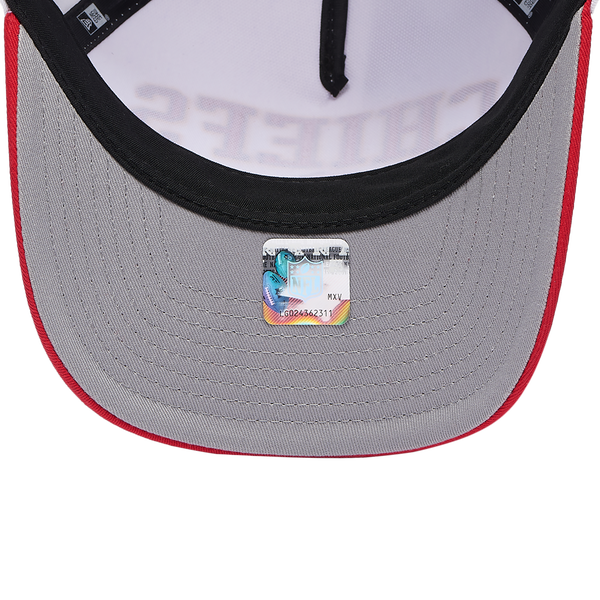 New Era Chiefs 9Forty A-Frame 2T Arch Cap - Adult - Red/White - Image 5