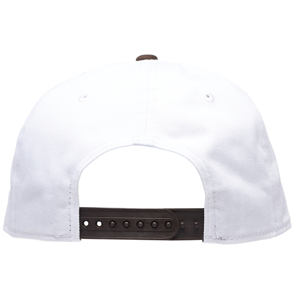 New Era Browns 9Forty A-Frame 2T Arch Cap - Adult - White/Brown - Image 4