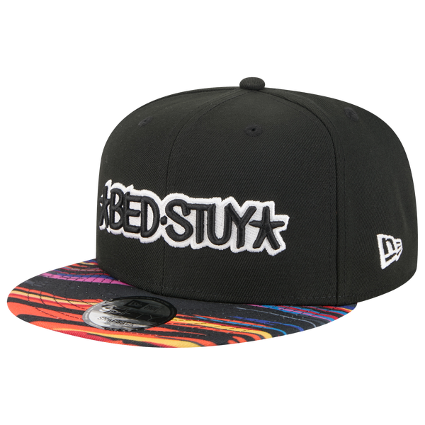 New Era Nets City Edition 25 9FIFTY - Adult - Black/Multi