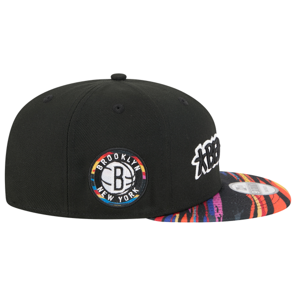 New Era Nets City Edition 25 9FIFTY - Adult - Black/Multi - Image 5