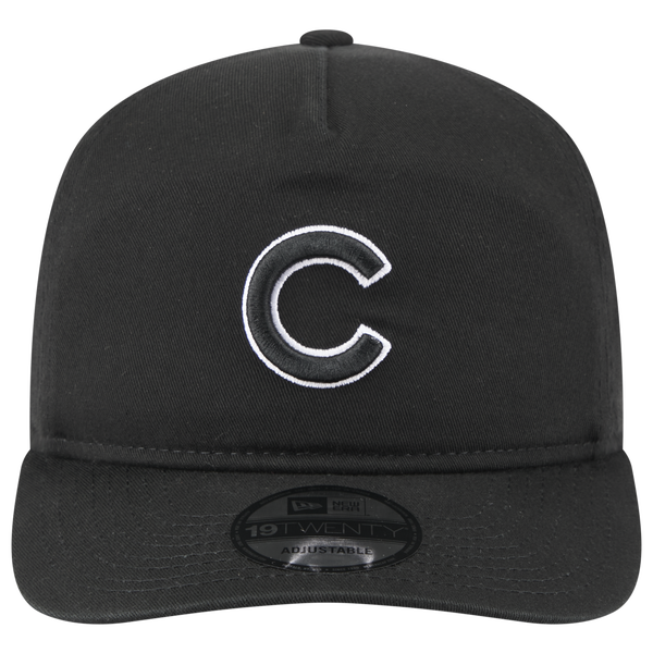 New Era Cubs Core 19TWENTY Cap - Adult - Black/Black/White - Image 2