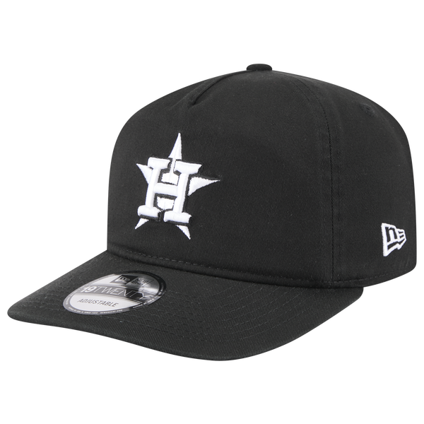 New Era Astros Core 19TWENTY Cap - Adult - Black/White/Black