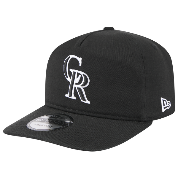 New Era Rockies Core 19TWENTY Cap - Adult - White/Black/Black