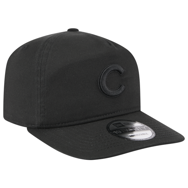 New Era Cubs Core 19TWENTY Cap - Adult - Black/Black/Black - Image 3