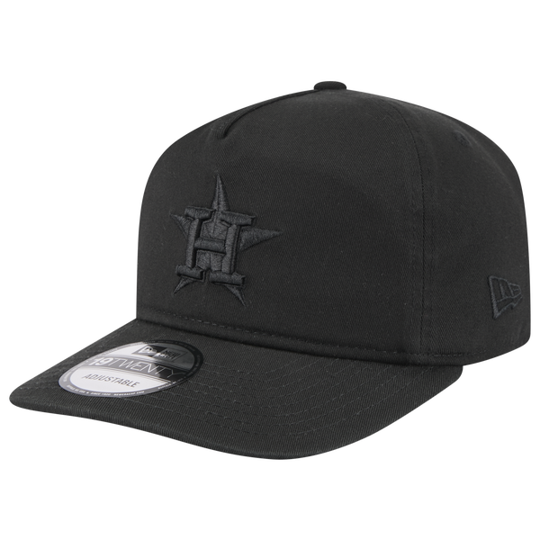 New Era Astros Core 19TWENTY Cap - Adult - Black/Black/Black