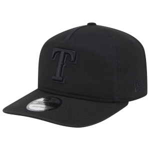 New Era Rangers Core 19TWENTY Cap - Adult - Black/Black/Black