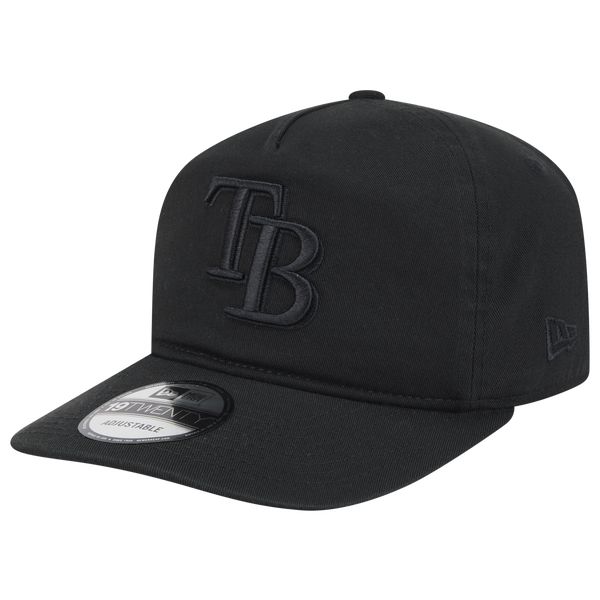 New Era Rays Core 19TWENTY Cap - Adult - Black/Black/Black