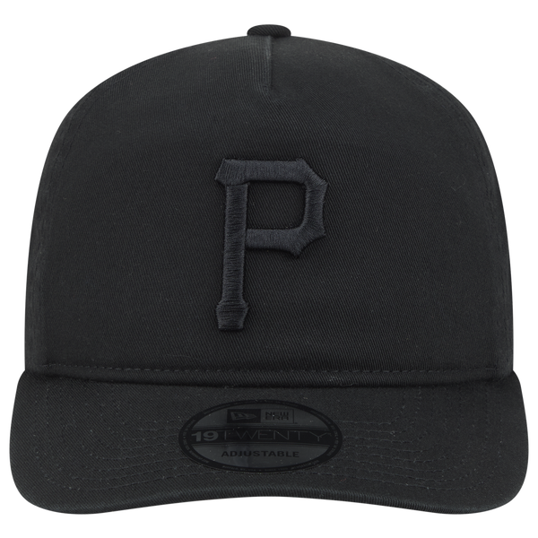 New Era Pirates Core 19TWENTY Cap - Adult - Black/Black/Black - Image 2