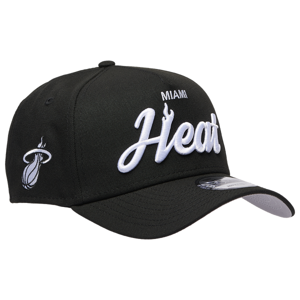 New Era Heat 940 A Frame Local Play Cap - Adult - Black/Black - Image 3