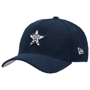 New Era Astros 940 A Frame Chenille Pop Cap - Adult - Navy/Navy