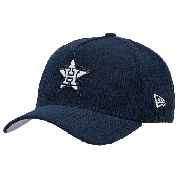 New Era Astros 940 A Frame Chenille Pop Cap - Adult - Navy/Navy