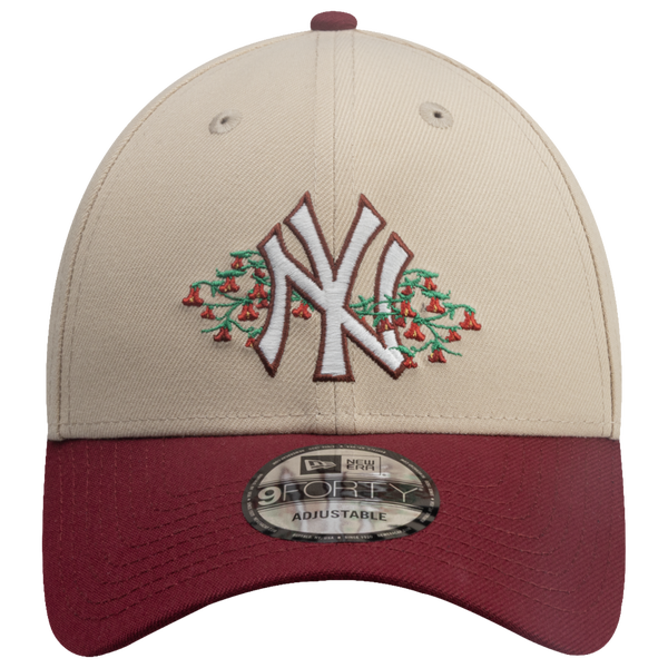 New Era Braves 940 A Frame Chenille Pop Cap - Adult - Navy/Navy - Image 2