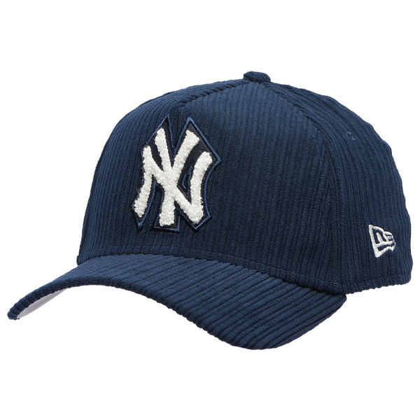 New Era Yankees 940 A Frame Chenille Pop Cap - Adult - Navy/Navy