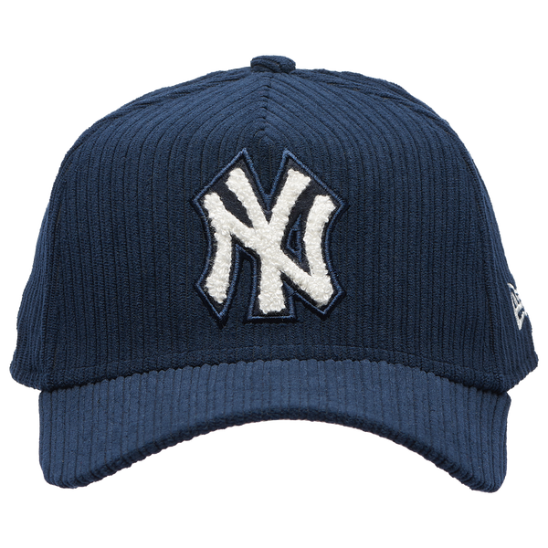 New Era Yankees 940 A Frame Chenille Pop Cap - Adult - Navy/Navy - Image 2