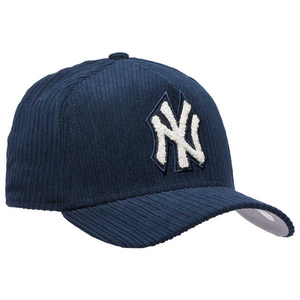 New Era Yankees 940 A Frame Chenille Pop Cap - Adult - Navy/Navy - Image 3