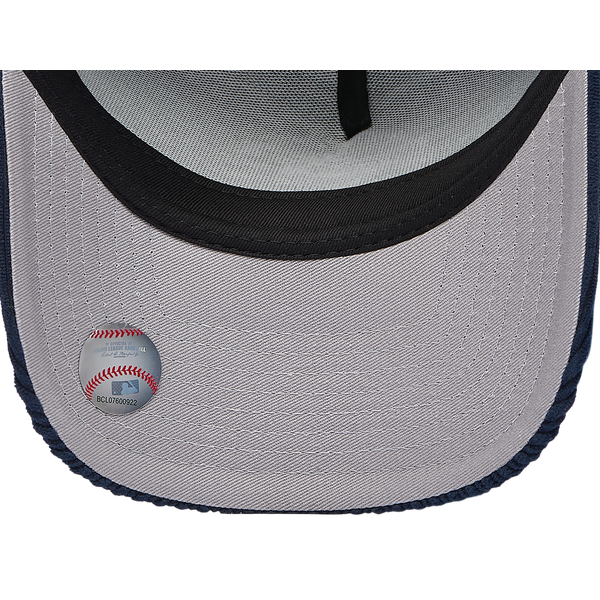 New Era Yankees 940 A Frame Chenille Pop Cap - Adult - Navy/Navy - Image 5
