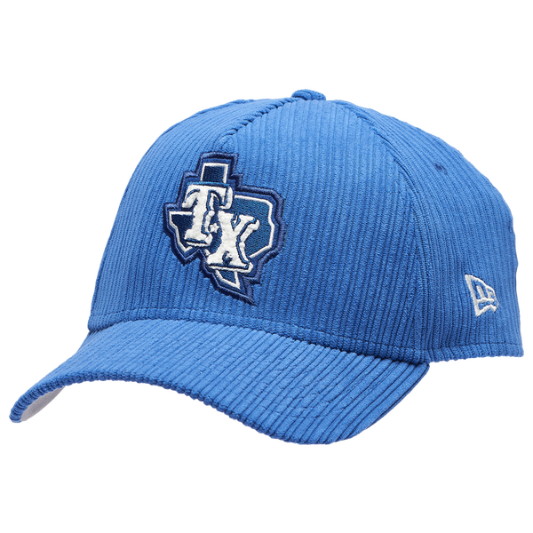 New Era Rangers 940 A Frame Chenille Pop Cap - Adult - Royal/Royal