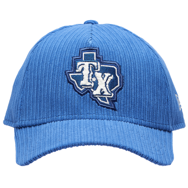 New Era Rangers 940 A Frame Chenille Pop Cap - Adult - Royal/Royal - Image 2