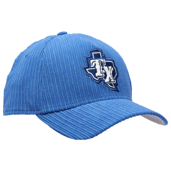 New Era Rangers 940 A Frame Chenille Pop Cap - Adult - Royal/Royal - Image 3
