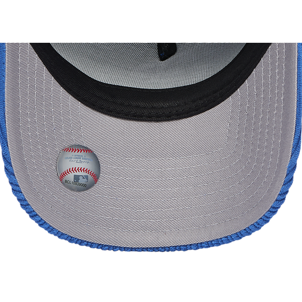 New Era Rangers 940 A Frame Chenille Pop Cap - Adult - Royal/Royal - Image 5