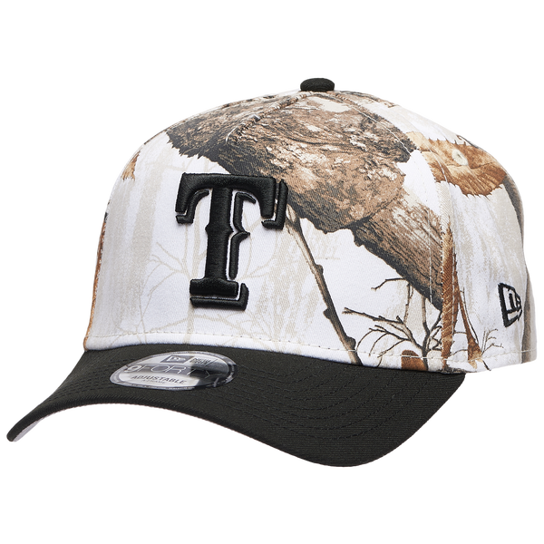 New Era Rangers 9FORTY A-Frame Snow Realtree Cap - Adult - Multi/Black