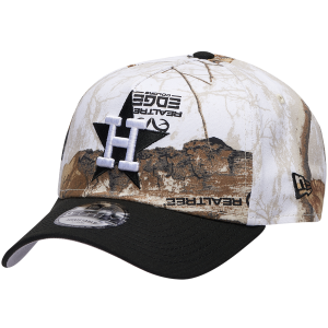 New Era Astros 9FORTY A-Frame Snow Realtree Cap - Adult - Multi/Black