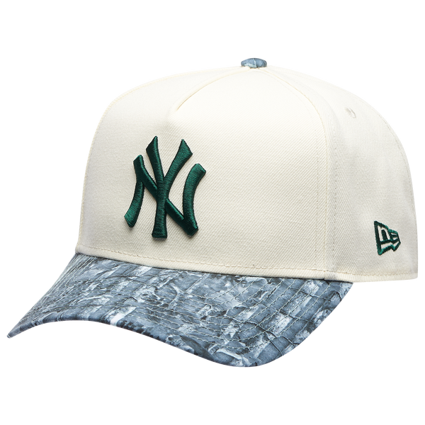 New Era Yankees 9FORTY A-Frame Tonal RT Cap - Adult - Olive Realtree/Chrome