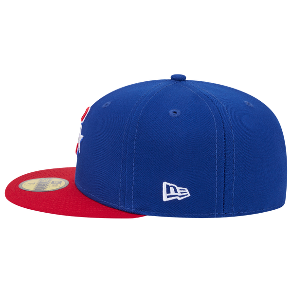 New Era Cuba 59FIFTY World Baseball Classic '26 Cap - Adult - Blue/Red - Image 4
