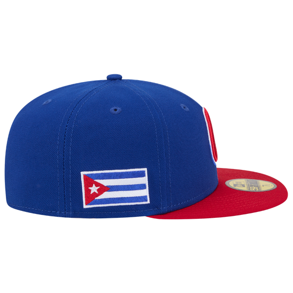 New Era Cuba 59FIFTY World Baseball Classic '26 Cap - Adult - Blue/Red - Image 5