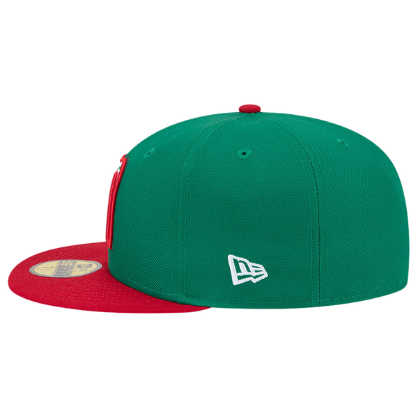 New Era Mexico 59FIFTY World Baseball Classic '26 Cap - Adult - Green/Red - Image 4