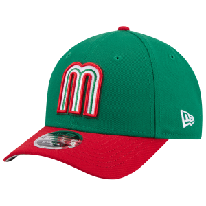 New Era Mexico 940MC World Baseball Classic '26 Cap - Adult - Green/Red