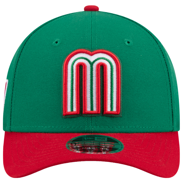 New Era Mexico 940MC World Baseball Classic '26 Cap - Adult - Green/Red - Image 2