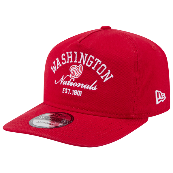 New Era Nationals 19TWENTY Stacked Cap - Adult - Red