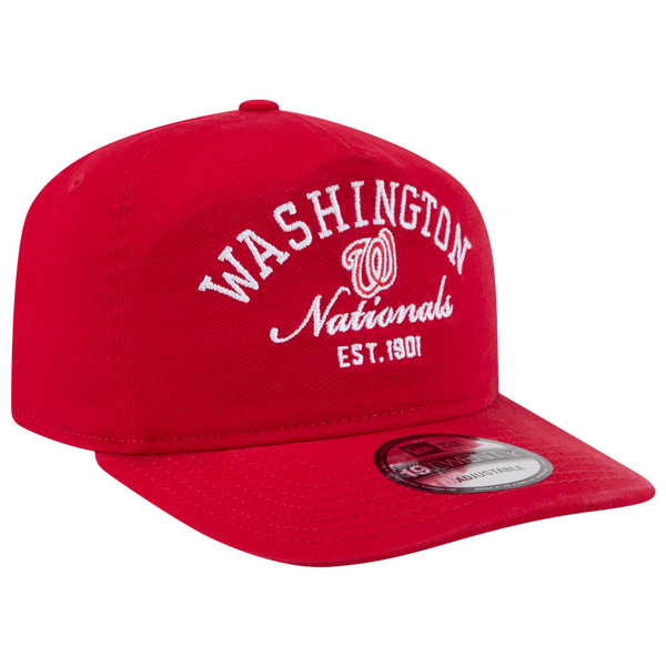 New Era Nationals 19TWENTY Stacked Cap - Adult - Red - Image 3