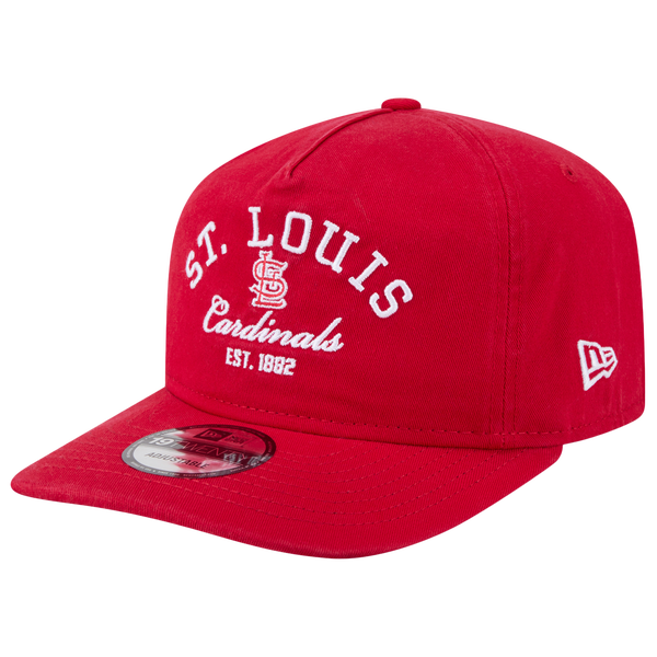 New Era Cardinals 19TWENTY Stacked Cap - Adult - Red