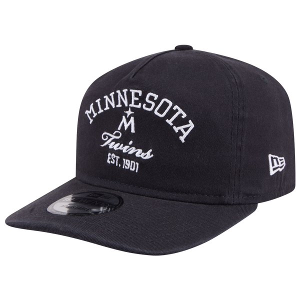 New Era Twins 19TWENTY Stacked Cap - Adult - Navy